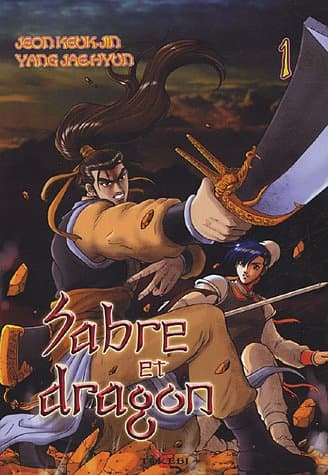 Couverture de Sabre et dragon