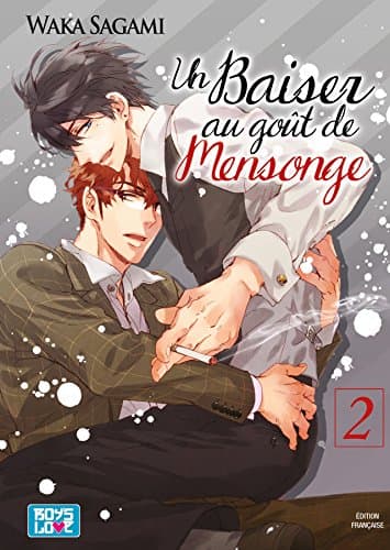 Couverture de Un baiser au goût de mensonge