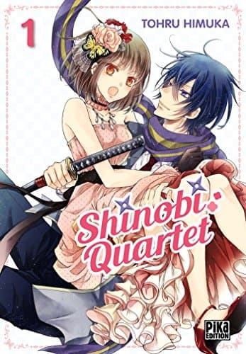 Couverture de Shinobi quartet