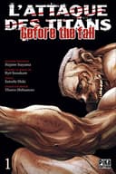Couverture — L'attaque des titans — Before the fall (Édition simple)