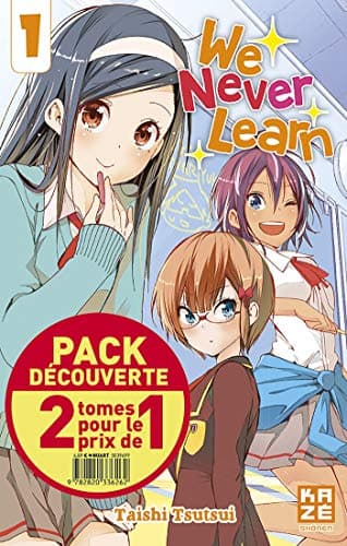 Couverture de We never learn (Pack découverte)