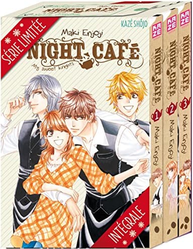 Couverture de Night cafe — My sweet knights (Série limitée)