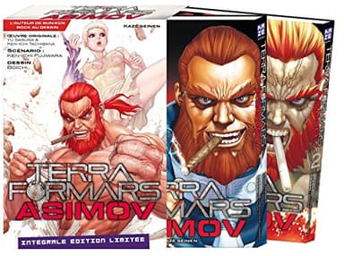 Couverture de Terra formars Asimov (Éd. intégrale limitée)