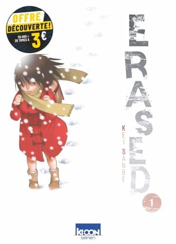 Couverture de Erased (Prix découverte)