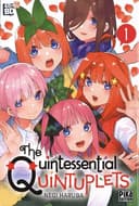 Couverture — The quintessential quintuplets (Édition spéciale anniversaire 10 ans 48H BD)