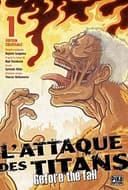 Couverture — L'attaque des titans — Before the fall (Édition colossale)