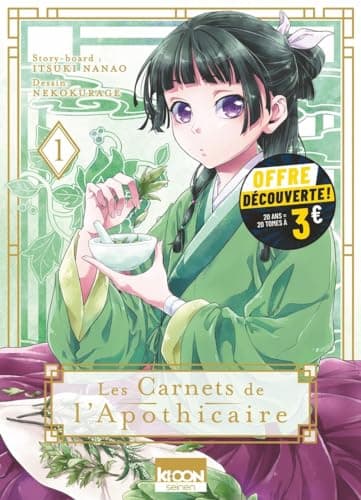 Couverture de Les Carnets de l'Apothicaire (Prix découverte)
