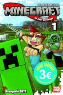 Couverture — Minecraft, le manga officiel — Voyage au bout du monde (Edition petit prix)