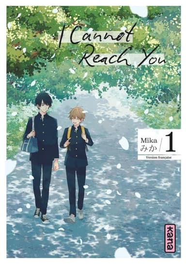 Couverture de I cannot reach you ([Éd.] française)