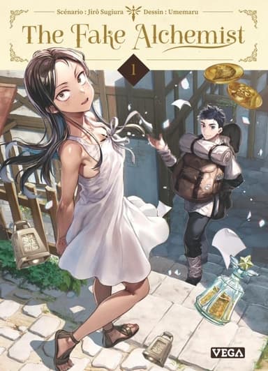 Couverture de The fake alchemist