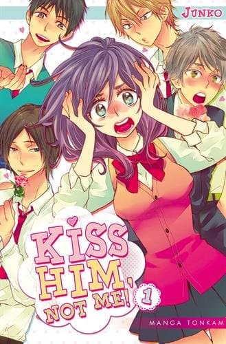 Couverture de Kiss him, not me !