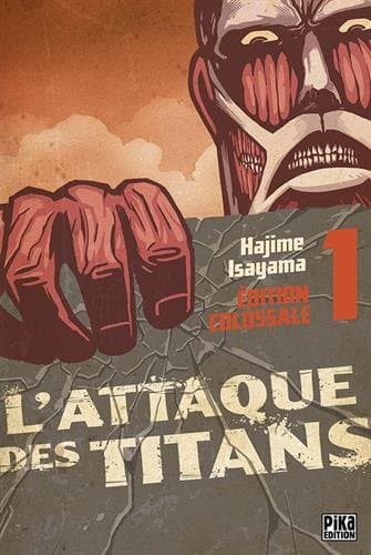 Couverture de L'attaque des titans (Éd. colossale)
