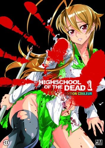 Couverture de Highschool of the dead (Éd. couleur)