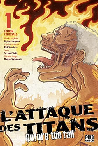Couverture de L'attaque des titans — Before the fall (Éd. colossale)