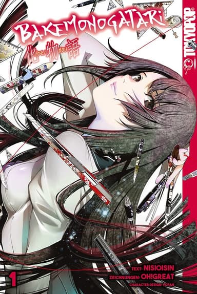 Couverture de Bakemonogatari